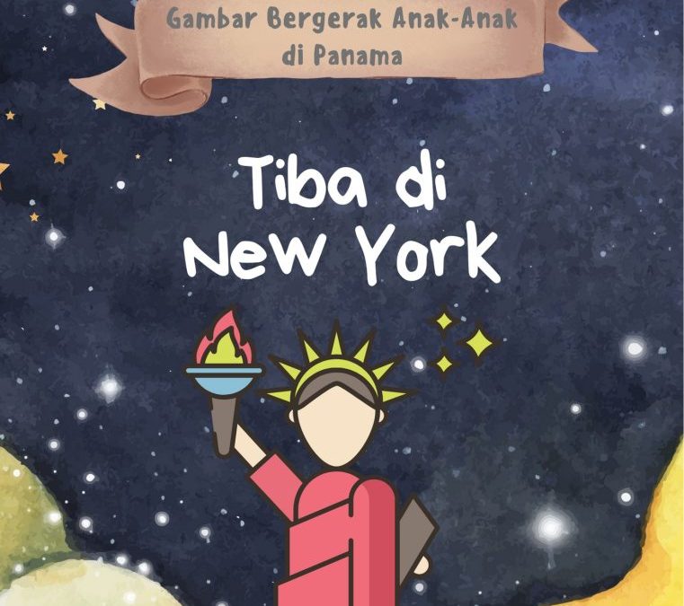 Gambar Bergerak Anak-Anak di Panama: Tiba di New York